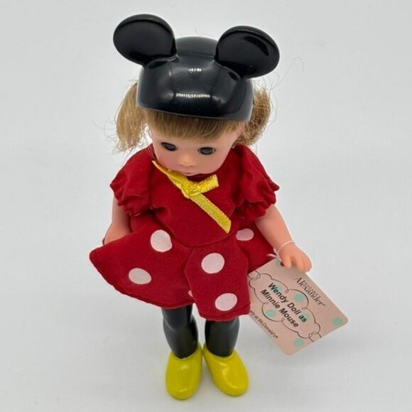 Madam Alexander Wendy Doll as Minnie Mouse Toy Original Packaging McDonalds 2004 - Picture 5 of 14